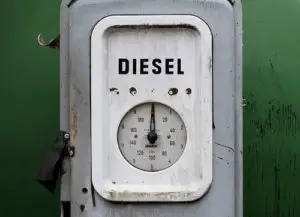 diesel gas pump gauge