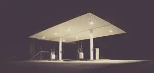 gas station truck