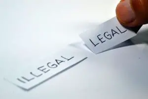 legal illegal law